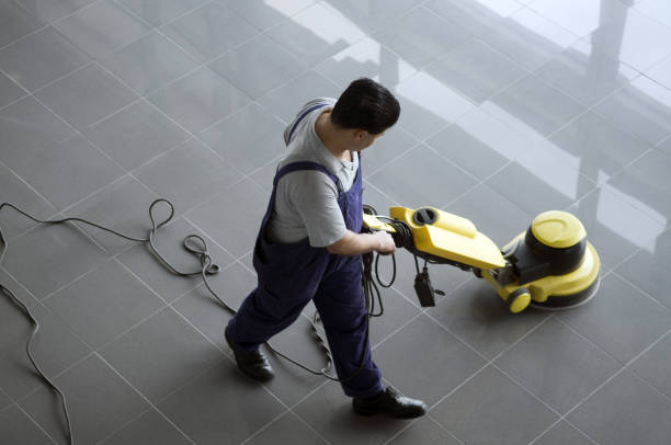 Experienced tiling contractor installing Bathroom Tile.